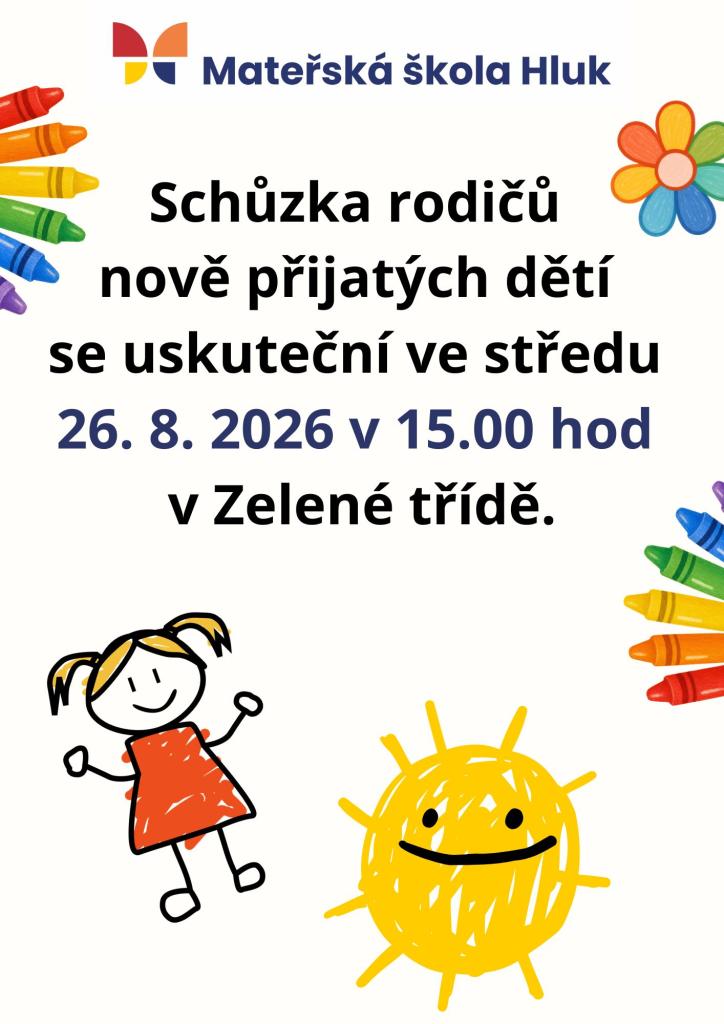 schůzka rodičů